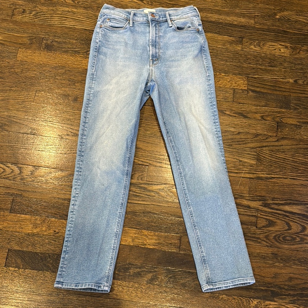 MOTHER Light Blue Skinny Jeans